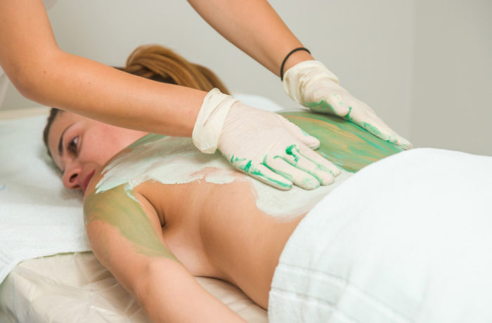 Cataplasma alghe per il corpo