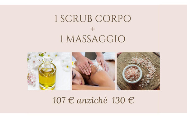 Scrub e massaggio